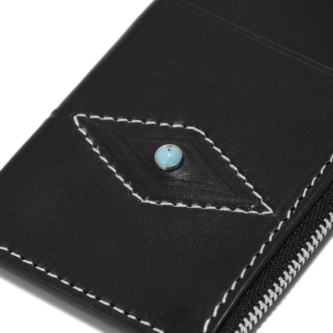 NECK WALLET AZTECA CUOIO 詳細画像 NERO 4