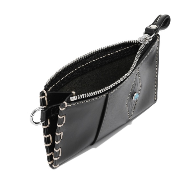 NECK WALLET AZTECA CUOIO 詳細画像 NERO 5